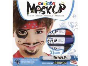 Χρώματα προσώπου Carioca Mask Up Carnival 43050 (σετ 3 χρωμάτων)